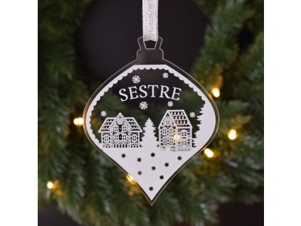 Ozdoba Zimní krajina - "Sestre" SK
