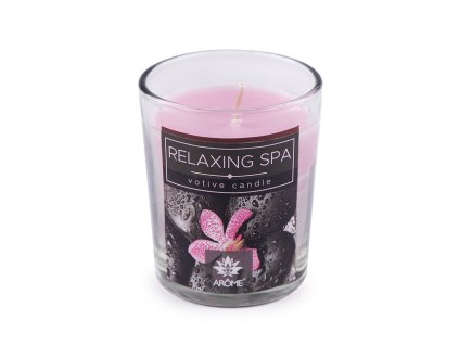 Vonná svíčka ve skle 60 g - relaxing spa