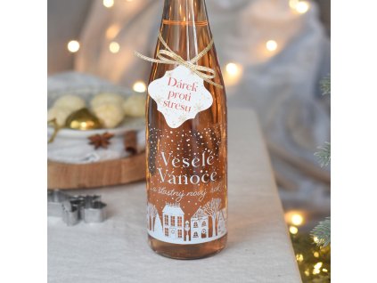 Dárkové víno - Veselé Vánoce a šťastný nový rok!