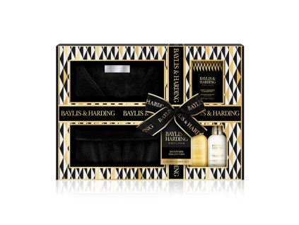 Baylis & Harding Sada se županem a péčí o tělo 4ks - Mandarinka & grep