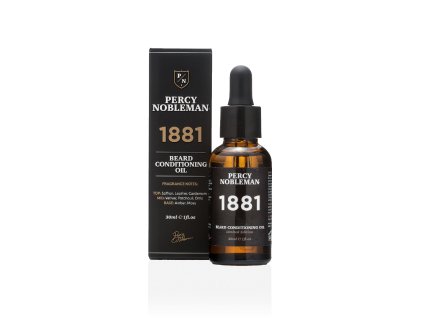 Percy Nobleman Pánský vyživující olejový kondicionér na vousy - 1881, 30ml