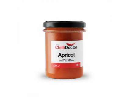 The ChilliDoctor s.r.o. Meruňkový džem s Carolina Reaper 210 g