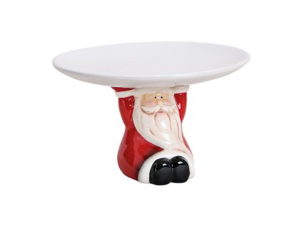 Vánoční stojan na dort/zákusky - santa