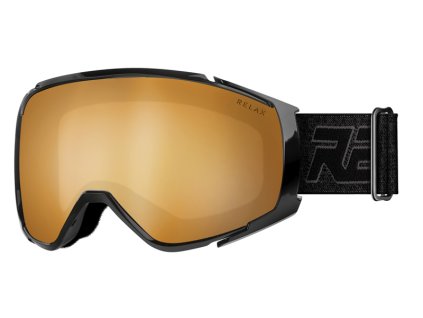 Relax LYŽAŘSKÉ BRÝLE RELAX SKYLINE HTG69B standard Black black oranžová LUNAR Polykarbonát (Velikost standard)