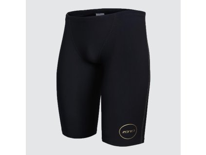 VÝPRODEJ SKLADOVÝCH ZÁSOB  Pánské plavky Zone3 FINA Approved Jammers - MF-X Performance Gold - BLACK/GOLD 28 (Velikost 28)