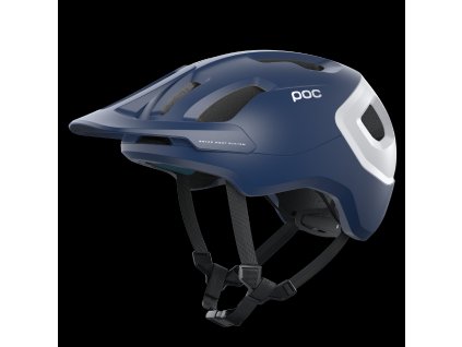 POC Cyklistická helma POC Axion SPIN Lead Blue Matt (Velikost M/L)