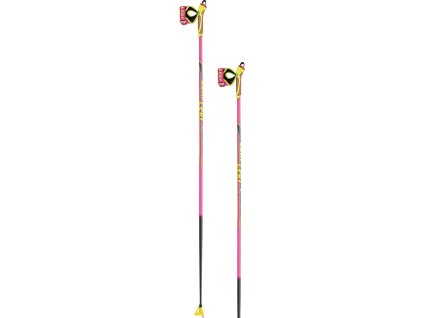 Běžecké hole Leki HRC max F, neonpink-lightanthracite-neonyellow Běžecké hole Leki HRC max F, neonpink-lightanthracite-neonyellow, (Varianta Běžecké hole Leki HRC max F, neonpink-lightanthracite-neonyellow, 130cm)