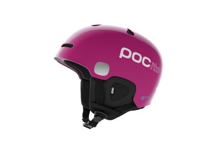 POC Dětská lyžařská helma POC POCito Auric Cut SPIN Fluorescent Pink Dětská cyklistická helma POC POCito Auric Cut SPIN Fluorescent Pink (Varianta Dětská cyklistická helma POC POCito Auric Cut SPIN Fluorescent Pink M-L 55-58)