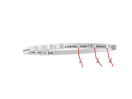 Compressport Race Belt Univerzální (Velikost Univerzální, Barva Bílá)
