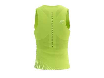 Compressport Pro Racing Singlet M (Velikost M, Barva Evening Primrose/White)
