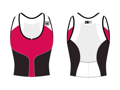 Zerod Dámský dres iTop Pink / Black (Velikost M, Barva Růžová / černá)