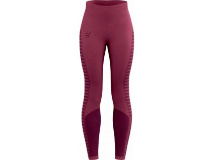 Compressport Běžecké legíny COMPRESSPORT Winter Run Legging W (bez obalu) S amaranth (Velikost S, Barva amaranth)