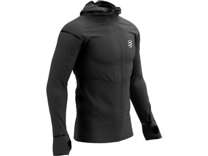 Compressport Sportovní termobunda COMPRESSPORT Winter Insulated 10/10 Jacket M (bez obalu) M černá (Velikost M, Barva černá)