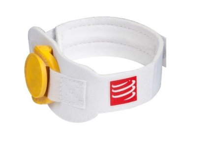Compressport Timing chip strap Bílá (Barva Bílá)