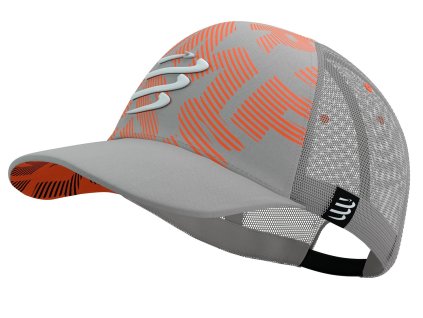 Compressport Trucker Cap (bez obalu) Univerzální (Velikost Univerzální, Barva Alloy/Orangeade)