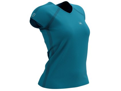 Compressport Training SS Tshirt W (Velikost L, Barva Enamel)