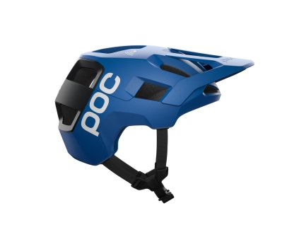POC Cyklistická helma POC Kortal Race MIPS Opal Blue/Uranium Black Metallic/Matt (Velikost M/L)