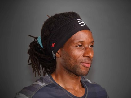Compressport Headband ON/OFF Flash Univerzální černá (Velikost Univerzální, Barva černá)