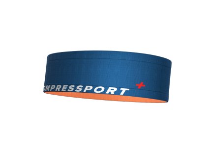 Compressport Free Belt (bez obalu) (Velikost XS/S, Barva Pacific Blu/Papaya)