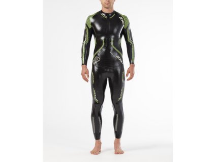 2XU Pánský neopren 2XU Black/Neon Green Gecko (Velikost M)