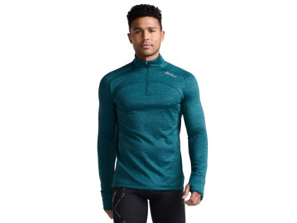 2XU Pánská mikina 2XU Jade/Silver Reflective (Velikost S)