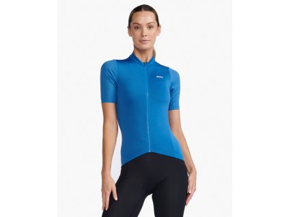2XU Dámský cyklistický dres 2XU Starling/White Reflective (Velikost XS)