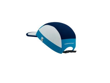 Compressport 5 Panel Light Cap Univerzální (Velikost Univerzální, Barva Hawaiian Ocean/Estate Blue)