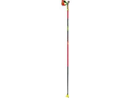 Leki Běžecké hole Leki HRC max, bright red-neonyellow-carbon structure HRC max, bright red-neonyellow-carbon structure, (Varianta HRC max, bright red-neonyellow-carbon structure, 135)