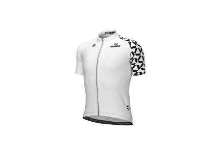 CZECHMAN Pánský Cyklistický dres - Bílá (Velikost S)