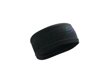 Compressport Headband On/Off Aurora Univerzální Black/Aurora (Velikost Univerzální, Barva Black/Aurora)