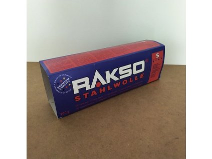 OCEĽOVÁ VLNA RAKSO 5, ČERVENÁ, BALENIE 200G