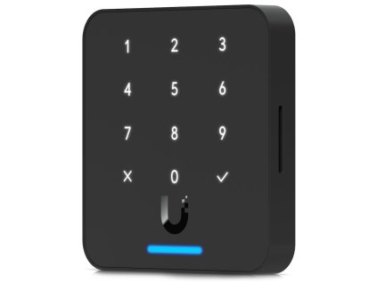 Ubiquiti UniFi Access G3 Reader Flex B - Přístupová čtečka, numerická klávesnice, krytí IP55, PoE, černá