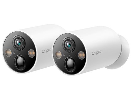 TP-Link Tapo C425(2-pack) Bateriová WiFi Kamera, venkovní, 4MPx, 2560 × 1440, audio, IR 15m, SD, IP66, 2ks v balení