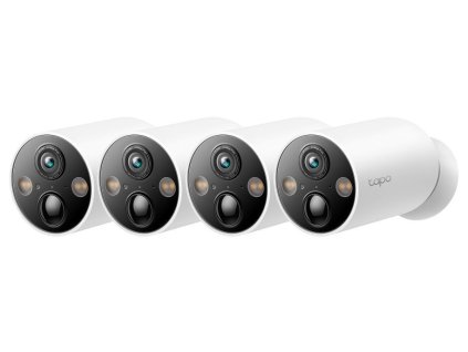 TP-Link Tapo C425(4-pack) Bateriová WiFi Kamera, venkovní, 4MPx, 2560 × 1440, audio, IR 15m, SD, IP66, 4ks v balení