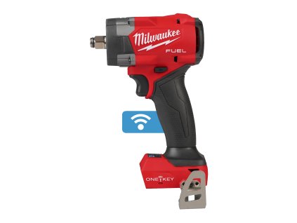 M18 FUEL™ ONE-KEY™ TORQUE-SENSE™ ½″ kompaktný rázový uťahovák s kontrolovaným krútiacim momentom a poistným krúžkom