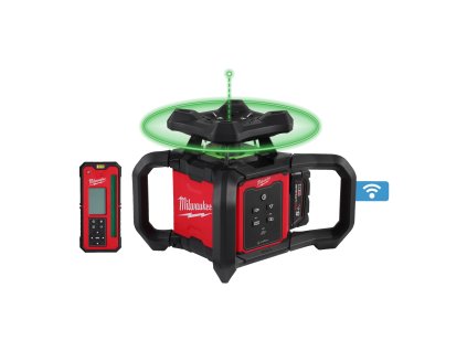 M18™ 300 m zelený horizontálno-vertikálny rotačný laser s funkciou ONE-KEY™