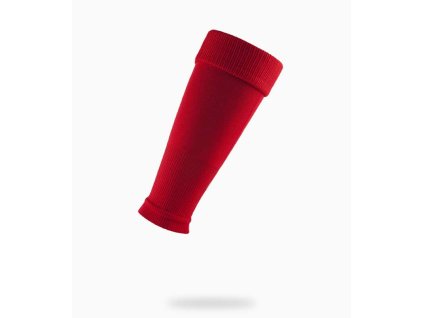 Štulpne bezponožkové SLEEVE červené - Červená, Senior (41-46) (Farba Červená, Veľkosť štucní Senior (41-46))