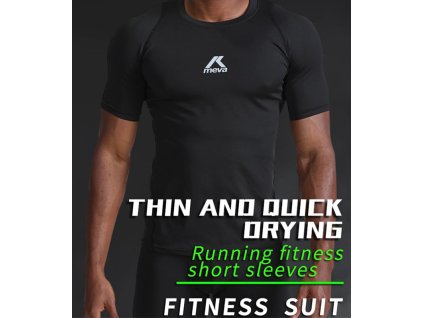 Funkčné tričko Activewear FOCUS - Čierna, (Farba Čierna, Veľkosť M)