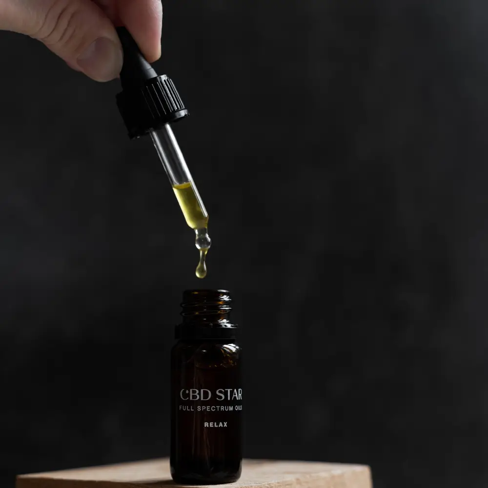 CBD STAR RELAX OLEJ užití