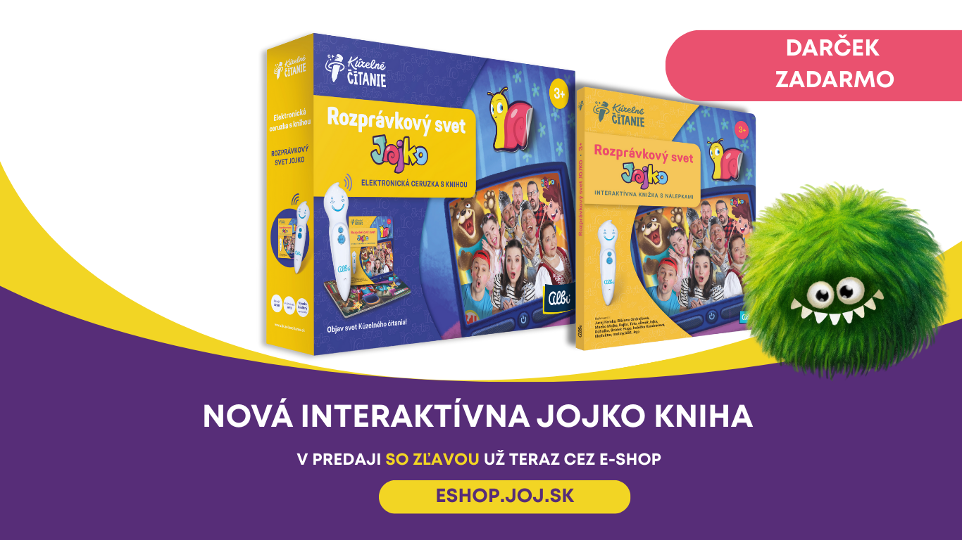 Nová interaktívna kniha JOJKO už v predaji!