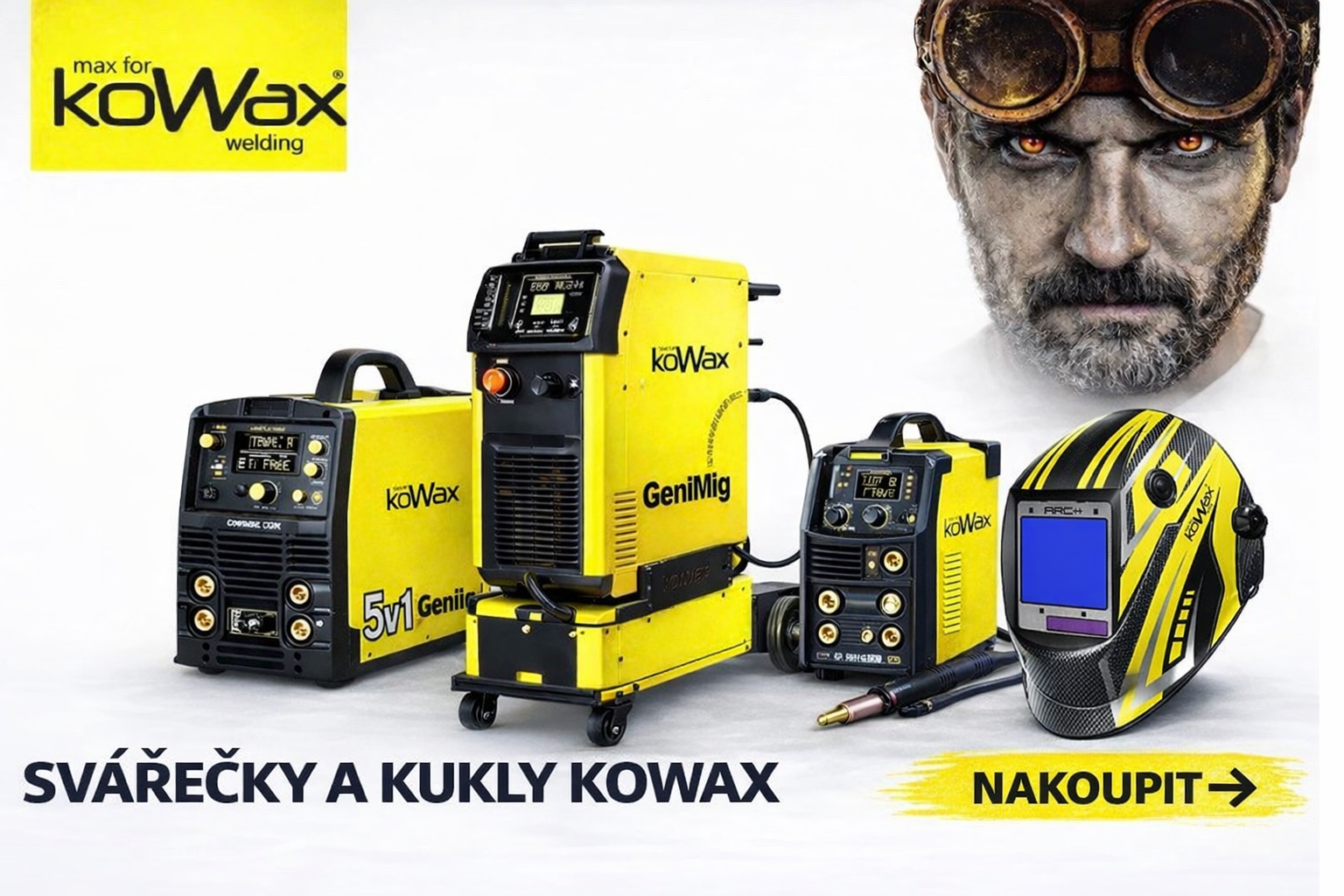 KOWAX svařovací technika – profesionální svářečky a příslušenství