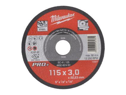 Metal Cutting Discs (Typ SC 41 / 115)