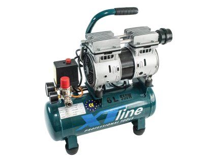 Kompresor bezolejový 550W, 6l