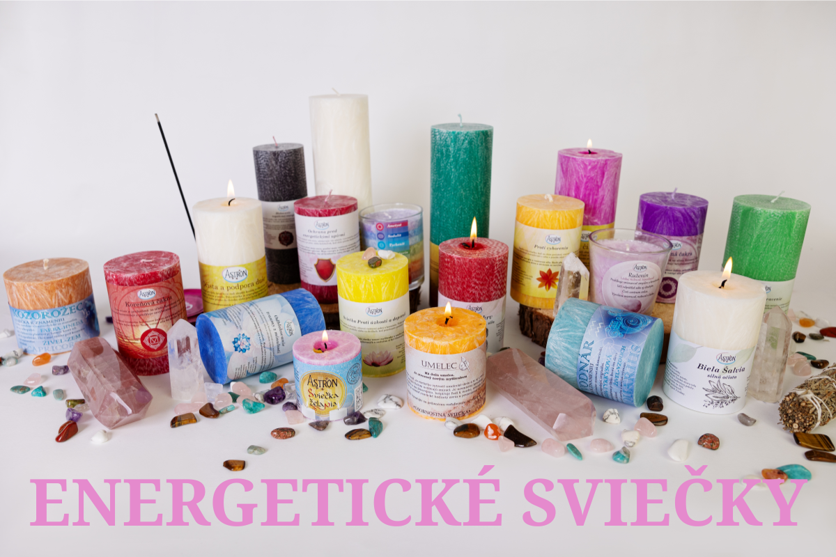 Energetické sviečky od Anjelky, pre očistu, zámer a podporu rituálov. Vyber si ručne robené sviečky s esenciami, symbolmi a silou svetla na Anjelka.eu.