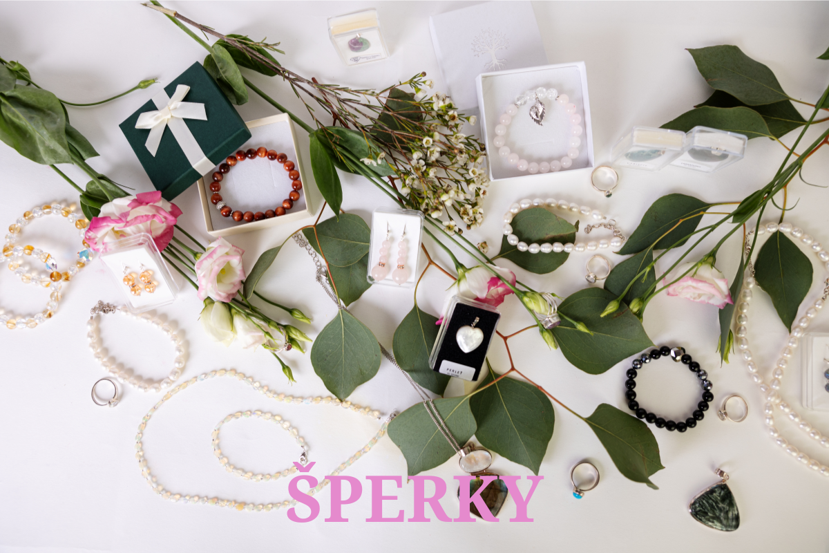 Objav šperky s energiou – náramky, náhrdelníky a prívesky z liečivých kameňov. Ručná výroba, symbolika a sila minerálov pre tvoje JA.