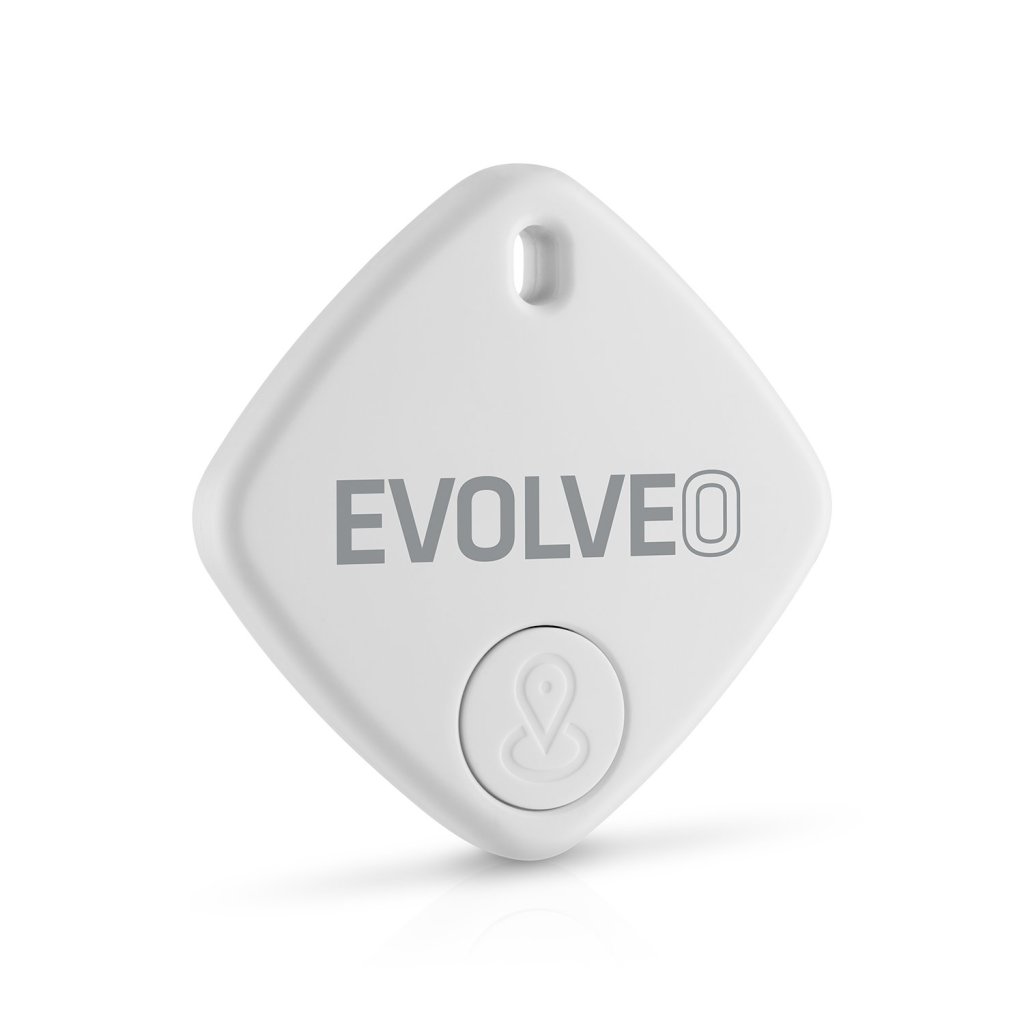 Evolveo TrackTag, bluetooth lokátor s Apple Find My, bílý