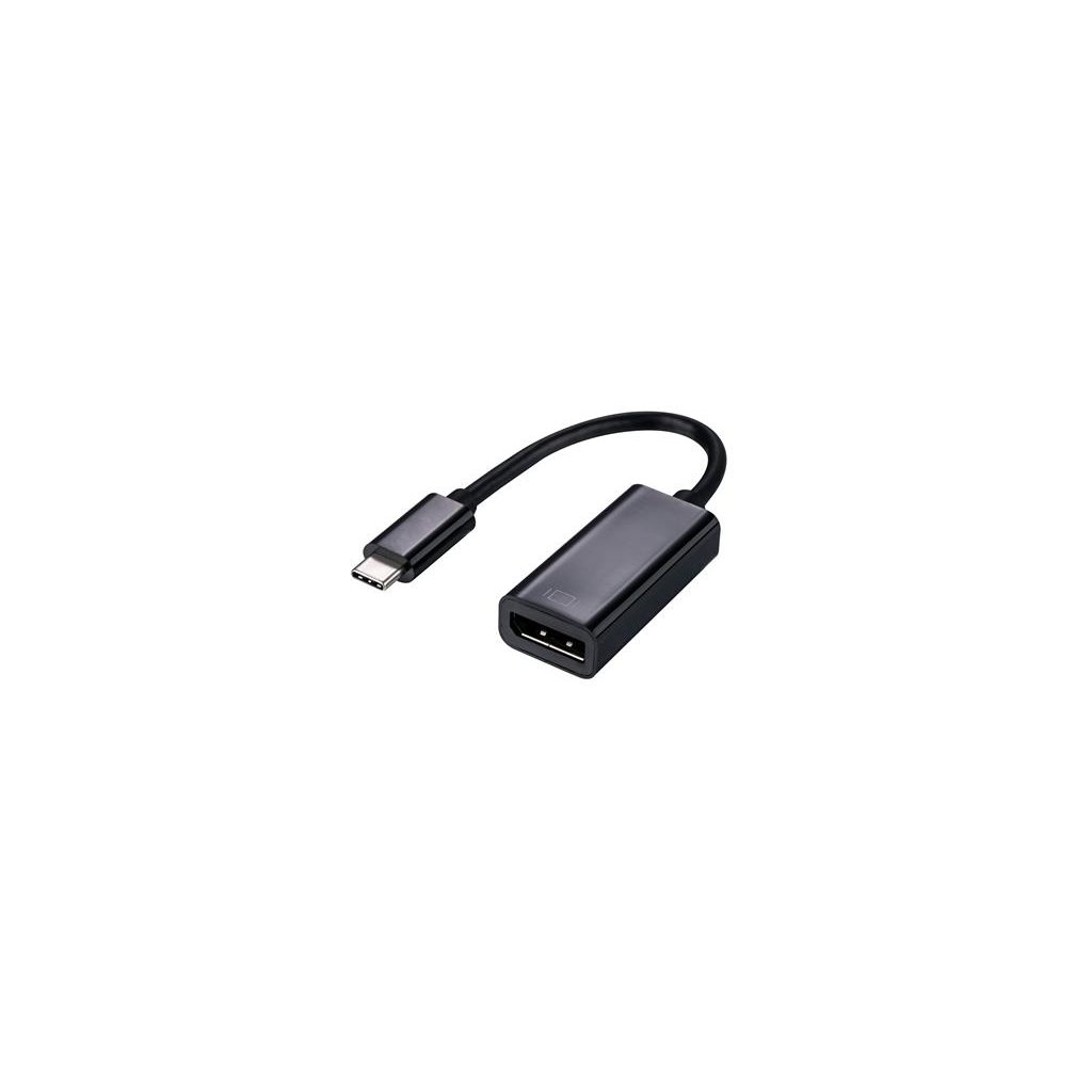 Adaptér C-TECH Type-C na Displayport, M/F, 15cm