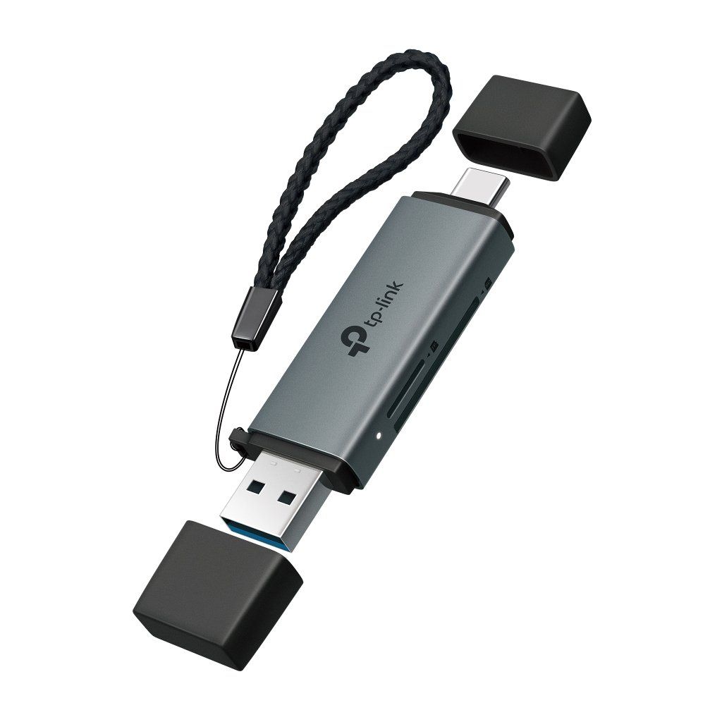 TP-Link UA430D USB 3.0 Type-C & Type-A to SD & microSD 3.0 Adapter