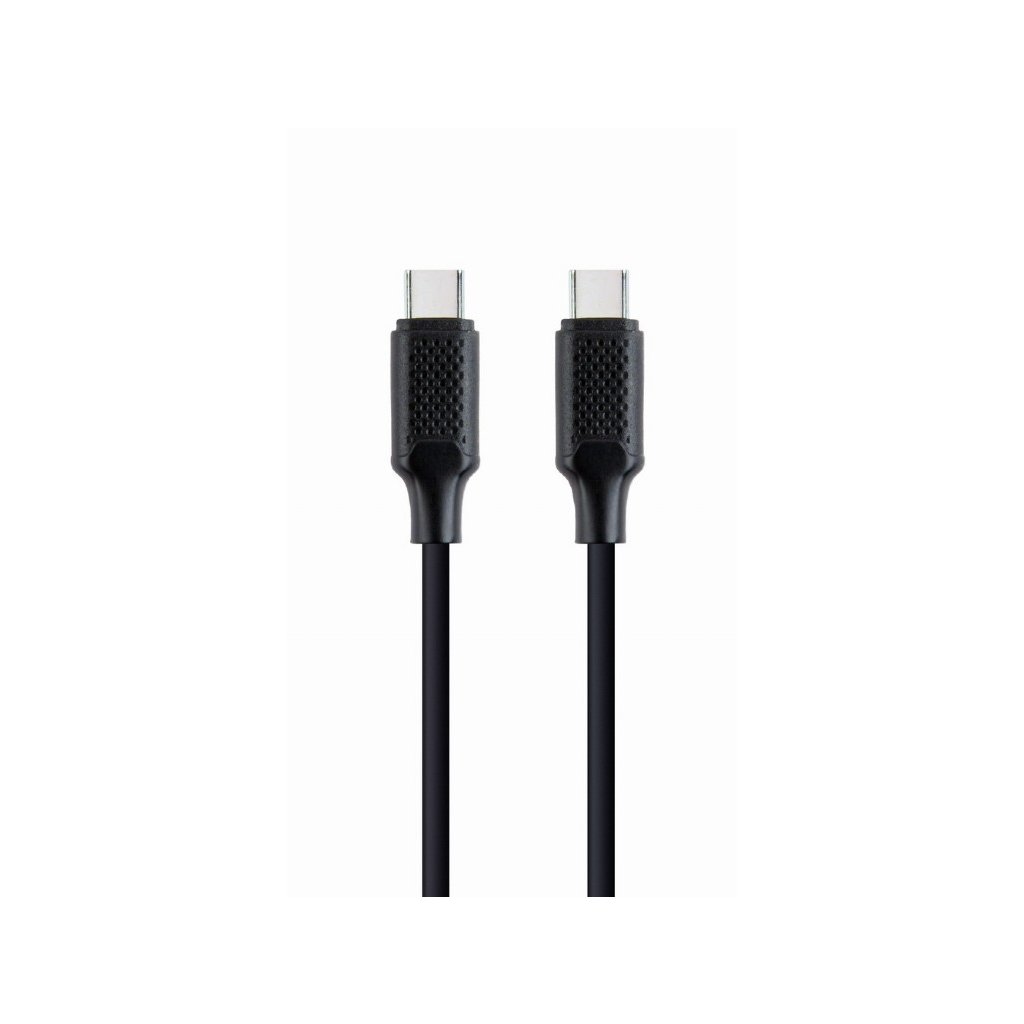 Kabel CABLEXPERT USB PD (Power Delivery), 60W, Type-C na Type-C kabel (CM/CM), 1,5m, datový a napájecí, černý