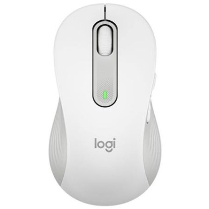 Logitech Signature M650 Large, pro leváky, světle šedá